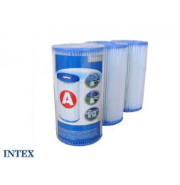 Cartouche de filtration pour piscine - Lot de 3 - type A - Intex