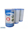 Lot de 3 Cartouches de filtration pour piscine - type B - Intex