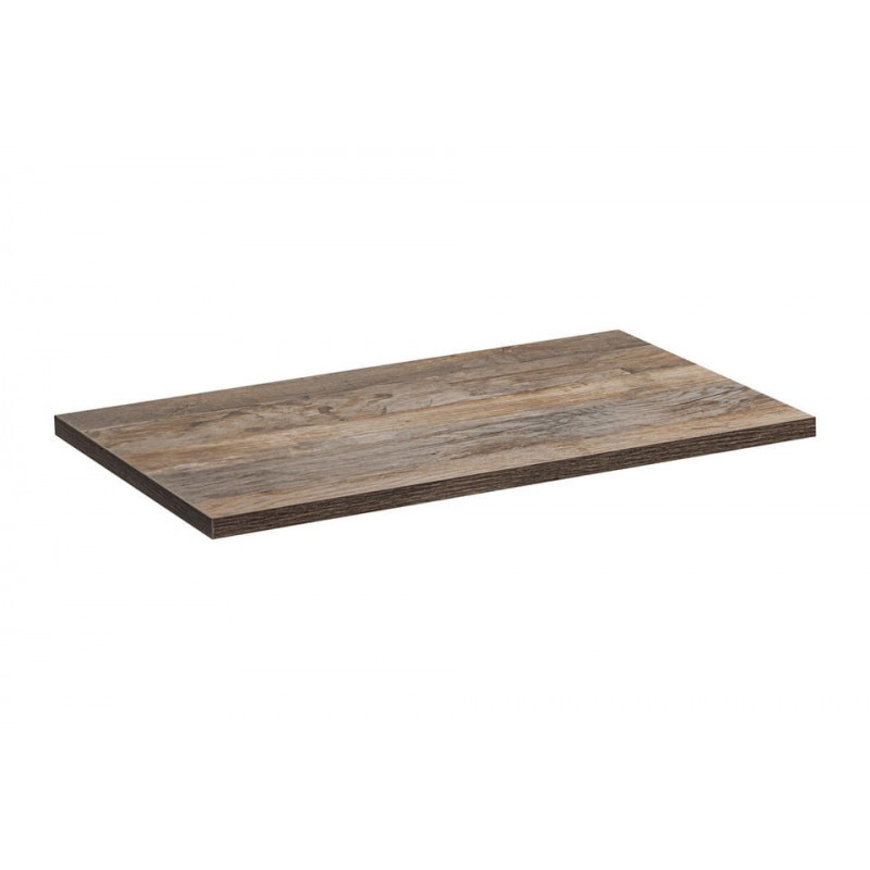 Plateau meuble sous vasque Rosario Oak - Marron - L 80,4 x l 46