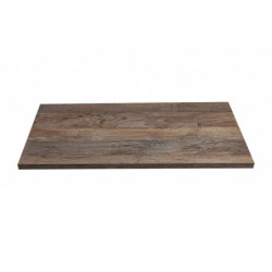 Plateau meuble sous vasque Rosario Oak - Marron - L 80,4 x l 46