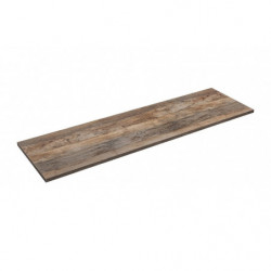 Plateau meuble sous vasque Rosario Oak - Marron - L 140,4 x l 46