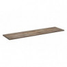 Plateau meuble sous vasque Rosario Oak - Marron - L 180,4 x l 47