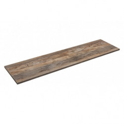 Plateau meuble sous vasque Rosario Oak - Marron - L 180,4 x l 47