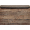 Meuble sous vasque en bois Rosario Oak - Marron - H 46 x L 80 x P 45,6 cm