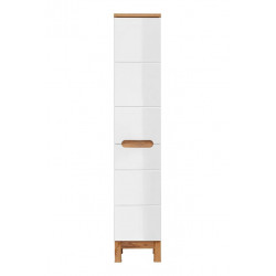 Colonne de salle de bain - H 187 x l 35 x P 33 cm - Cintra White