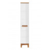 Colonne de salle de bain - H 187 x l 35 x P 33 cm - Cintra White