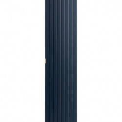 Armoire murale en bois Rosario Deep blue - Bleu indigo - H 160 x L 35 x P 33 cm.