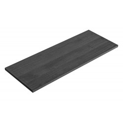 Plateau meuble sous vasque en bois - Gris - L 103 cm x P 49 cm - Camille OAK