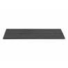 Plateau meuble sous vasque en bois - Gris - L 103 cm x P 49 cm - Camille OAK