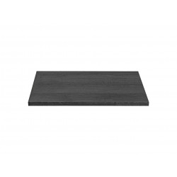 Plateau meuble sous vasque en bois - Gris - L 73 cm x P 49 cm - Camille OAK