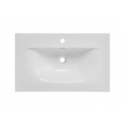 Vasque à encastrer SKY - L 71 x P 46 x H 17 cm - Blanc