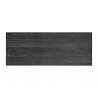 Plateau meuble sous vasque en bois - Gris - L 133 cm x P 49 cm - Camille Oak