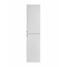 Armoire de rangement de salle de bain en bois - Blanc - H 150 x L 35 x P 32 cm - Camille White