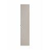Armoire de rangement de salle de bain en bois - Taupe - H 160 x L 35 x P 33 cm - Rosario Taupe