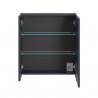 Cabinet miroir Rosario Deep blue - Bleu indigo - H 65 x L 60 x P 17 cm