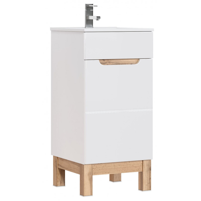 Ensemble meuble vasque - 40 cm - Cintra White