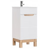 Ensemble meuble vasque - 40 cm - Cintra White