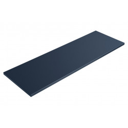 Plateau meuble sous vasque en bois - Bleu - L 120 cm x l 46 cm - Rosario Deep blue