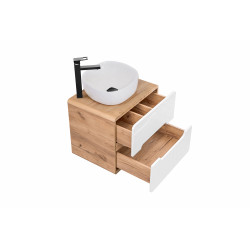 Ensemble meuble vasque - 60 cm - Archipel White