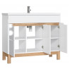 Ensemble meuble vasque 100 cm - Cintra White