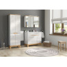 Ensemble meuble vasque 100 cm - Cintra White