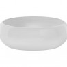 Vasque à poser ronde en céramique blanche - D 36 cm - Gamme Wiki