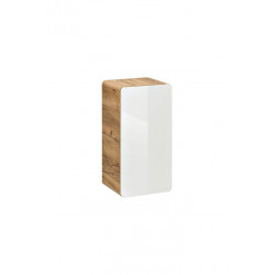 Ensemble salle de bain avec meuble vasque 40 x 40 cm + 4 éléments - Archipel White