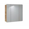 Ensemble salle de bain avec meuble vasque 80 cm + 4 éléments - Archipel White