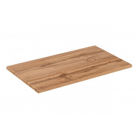 Plateau meuble sous vasque Georgia Oak - L 80 x l 46.5 cm