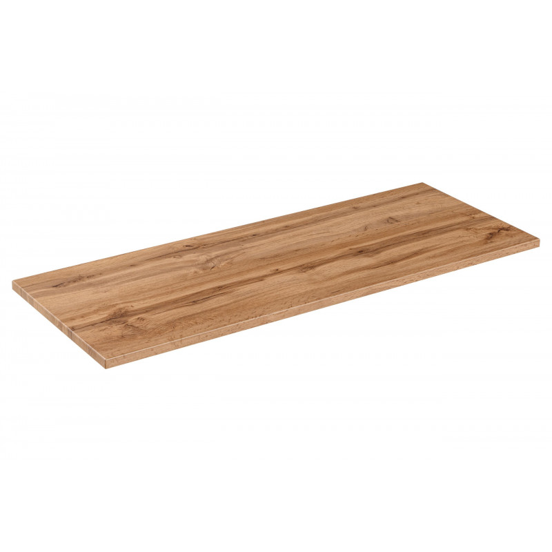 Plateau meuble sous vasque Georgia Oak - L 120 x l 46.5 cm