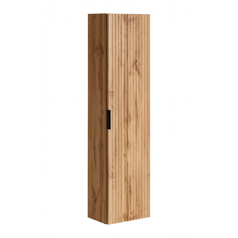 Colonne murale en bois Georgia Oak - H 140 x l 35 x P 25 cm