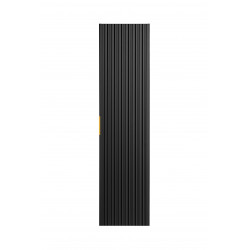 Colonne murale en bois Georgia Black - H 140 x l 35 x P 25 cm