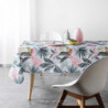 Nappe rectangulaire en tissu à motifs floralaux - Multicolores - L 240 x l 150 cm