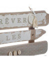 Décoration murale - L 36 x H 32,5 cm - Ete - Modèle blanc