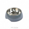 Gamelle pour animaux en inox - 600ml - Gris anthracite - D 17,6 cm