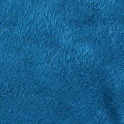 Coussin flocon réversible en velours pour animaux - Bleu - L 107 x l 65 cm - Gamme Patchy