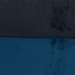 Coussin flocon réversible en velours pour animaux - Bleu - L 107 x l 65 cm - Gamme Patchy