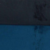 Coussin flocon réversible en velours pour animaux - Bleu - L 117 x l 72 cm - Gamme Patchy