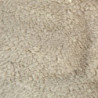 Panier rond effet velours pour animaux - Beige - D 48 x H 16 cm - Gamme Sweet cat