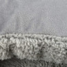 Niche en forme de chausson pour animaux - Gris - L 45 x l 22 cm - Gamme Sweet Cat