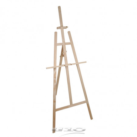 Grand chevalet en bois à poser - Beige - L 57 x H 170 cm