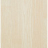 Etagère d'angle flottante en bois - Imitation chêne - L 25 x l 25 cm