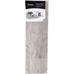 Etagère flottante en bois - Imitation chêne blanchi - L 75 x l 22,8 cm