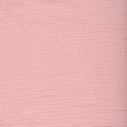 Drap housse 100% coton - Rose - 140 x 70 cm