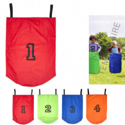 Jeu de course en sac pour 4 personnes - Multicolore