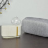 Diffuseur d'huile essentiel programmable Cimia en ciment et verre - Beige - H 10,5 cm
