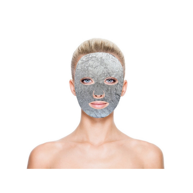Masque pour le visage hydratant à base de charbon, bambou et de konjac - Soin de la peau