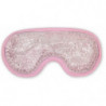 Kit masque pour les yeux thermoconfort + en quartz rose + housse en coton - Vert - Soin du visage