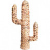 Cactus décoratif en jacinthe d'eau - Beige - H 80 x l 45 x D 15 cm - Natural Living