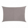 Voile d'ombrage rectangulaire - 300 x 400 cm - Polyester - Taupe